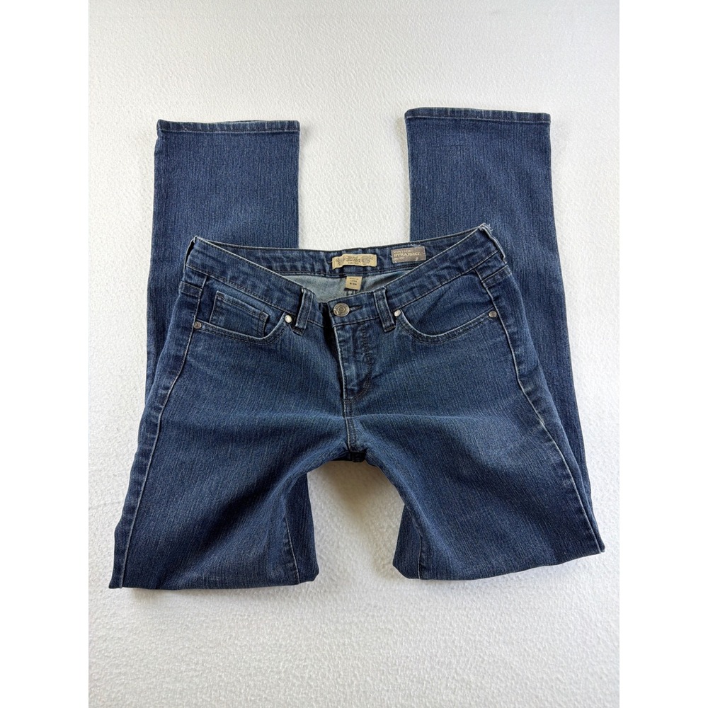 Nine West Vintage America Collection Straight Leg Jeans Dark Wash Size 8/29